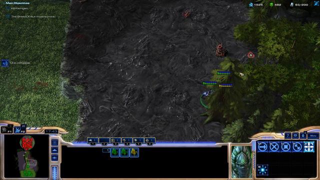 StarCraft 2 Artanis' Adventures Mission 1 - Kerrigan's Fall смотреть онлайн