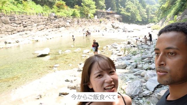 Iya River, Tokushima, Japan, Summer, play in the river with my Japanese girlfriend смотреть онлайн