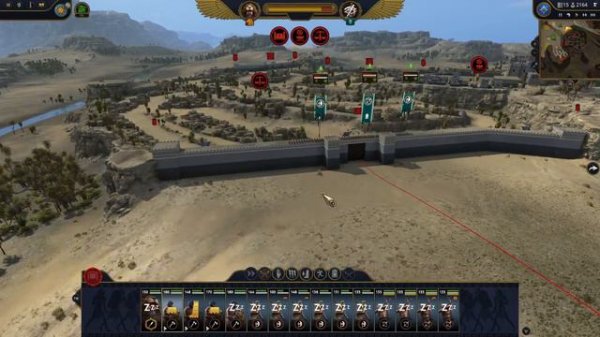 Total War Pharaoh Irsu Gameplay / Total War Pharaoh Gameplay / Total War Pharaoh / 1440p