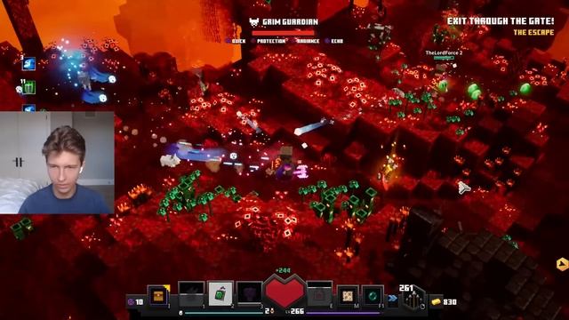 LIVE Ancient Hunts!! (Apocalypse +25) - Minecraft Dungeons: Flames of The Nether DLC смотреть онлайн