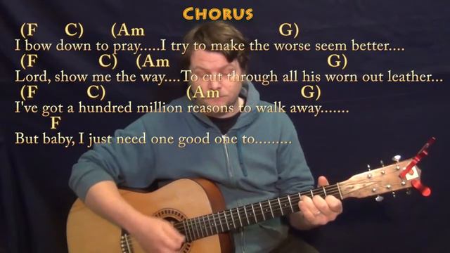 Million Reasons (Lady Gaga) Guitar Lesson Chord Chart with Chords/Lyrics смотреть онлайн