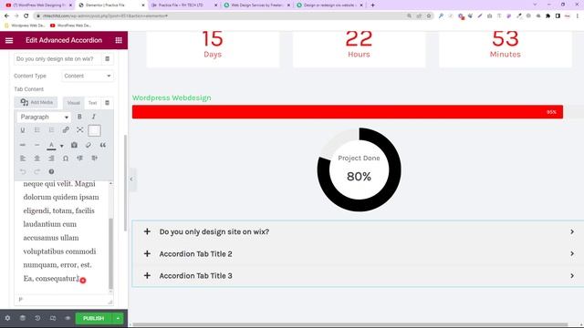 WordPress Web Designing Master Class (Bangla-12) | Elementor Basics- 02 смотреть онлайн