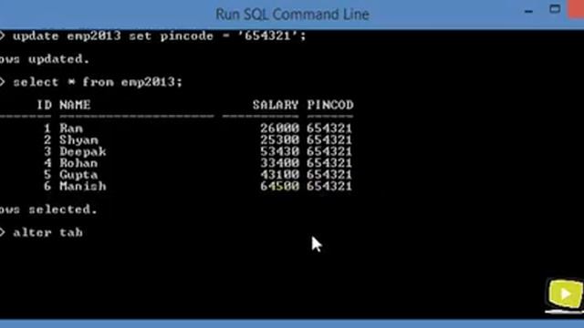 54. ALTER TABLE ADD new column and DROP existing column in PL/SQL Oracle смотреть онлайн
