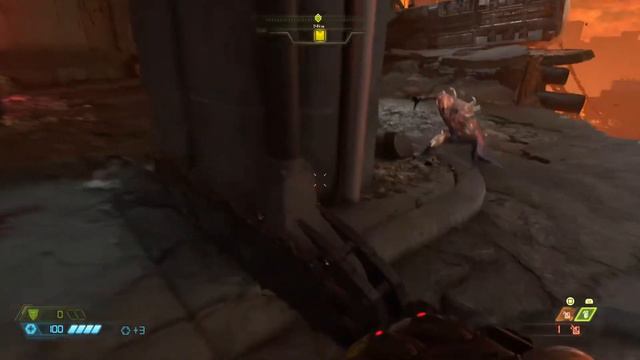 DOOM Eternal  PS4, Прохождение,часть 1 (Кошмар)