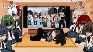 Class 1-A react to deku! || *angst* || read description!
