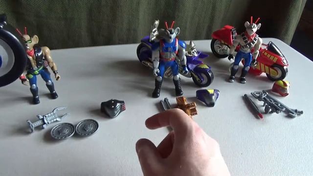 What's in the Box? Biker Mice from Mars Vintage toy Unboxing & Review. смотреть онлайн