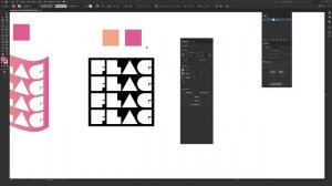 How to Create a Flag Effect with Text in Adobe Illustrator Tutorial