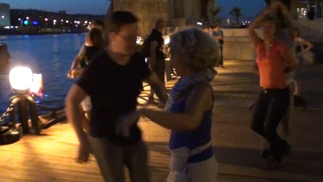 Salsa Andreevsky most Moscow Evgeny & Mila 13.08.2014 смотреть онлайн
