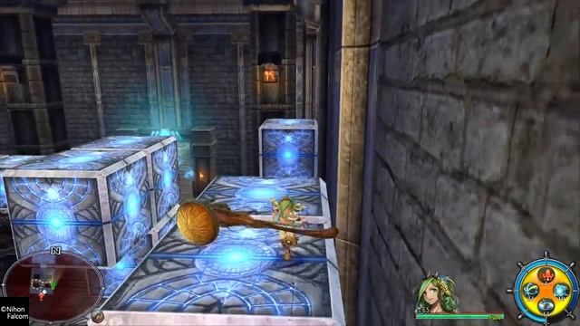 Ys VIII -Lacrimosa of DANA- Hall of Stone side area block puzzle смотреть онлайн