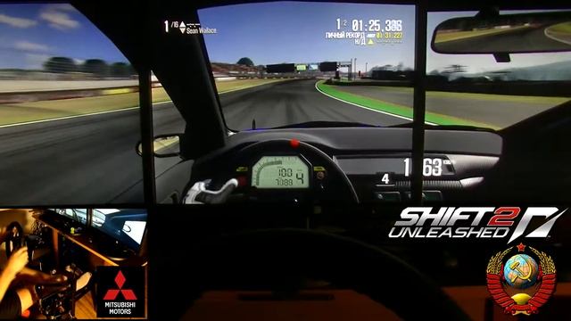 SHIFT 2 UNLEASHED | Три монитора+Руль+Секвенталка | Гонка | Все помощники отключены | Две камеры смотреть онлайн