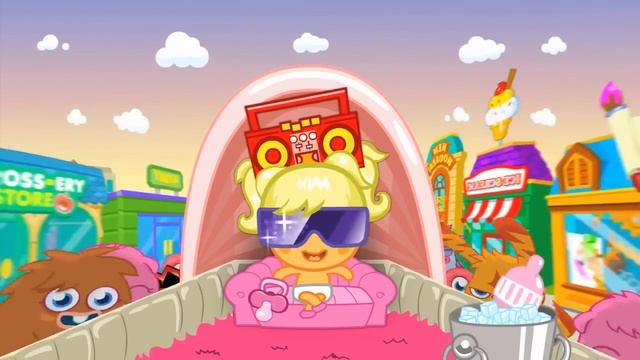 Moshi Monsters - Lady Goo Goo's ''The Moshi Dance'' Music Video... смотреть онлайн