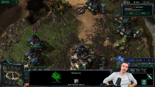 FIRST TIME sur Starcraft II coaché par Koka ! смотреть онлайн
