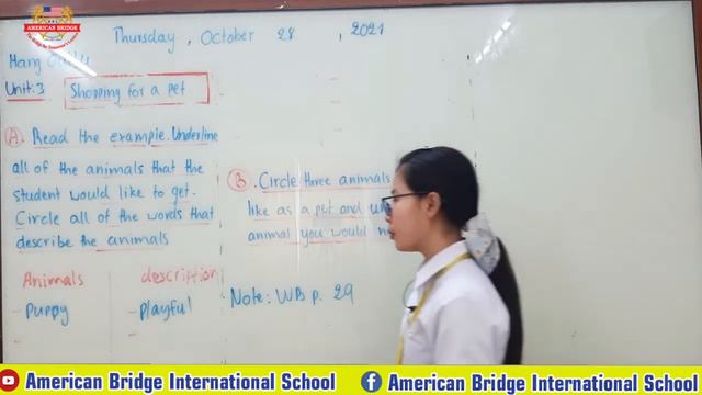 Level 4/ Subject: Hang Out! 4/ Unit: 3 Shopping for A Pet/ Page 39 (2nd)/ Date: Thur/28/10/21 смотреть онлайн