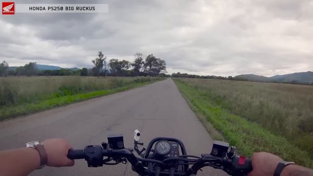 Honda PS250 Big Ruckus [Обзор внедорожного максискутера] смотреть онлайн