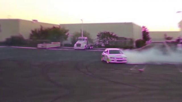 Дрифт Mitsubishi Lancer Evolution 9