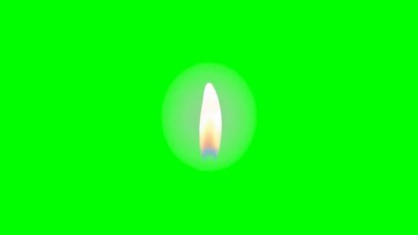 4K candle flame loop glow | Green screen effects | 4K Green screen effects | for video editing