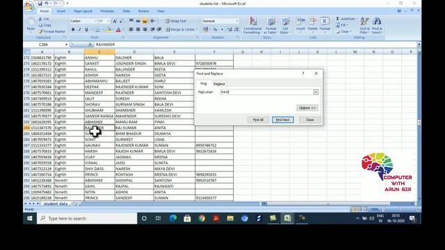 EXCEL-7 #CURRENCY , FIND & REPLACE , MERGE & CENTER смотреть онлайн