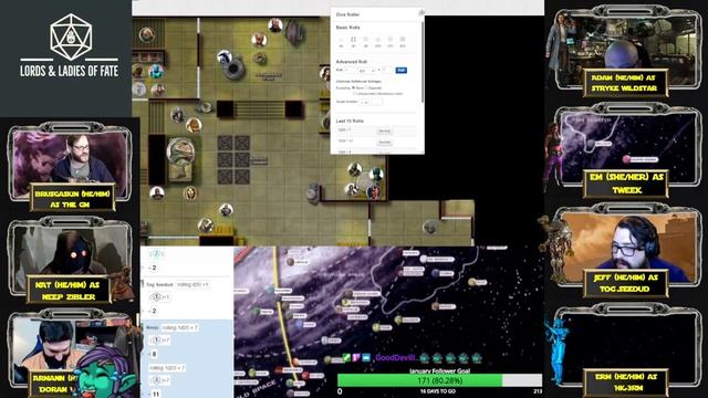Lords and Ladies of Fate - Star Wars RPG - S1 Ep11 - Recon смотреть онлайн