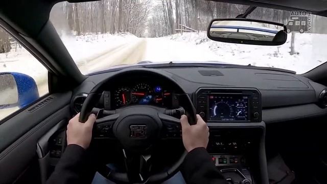 Дорожный тест драйв 2021 NISSAN GT-R | Test drive 2021 NISSAN GT-R смотреть онлайн