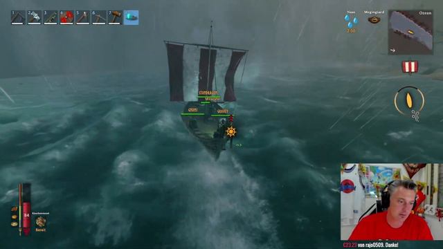Valheim - Verloren im Sturm. LOST! #116 🪓 Let's Play Gameplay Deutsch смотреть онлайн