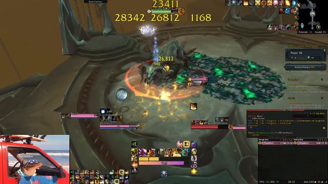 Prot paladin, final boss Twisting Corridors layer 8 смотреть онлайн