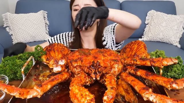 RUS SUB) соус малаГигантский крабкрабеда-шоуедаморепродукты Ssoyoung