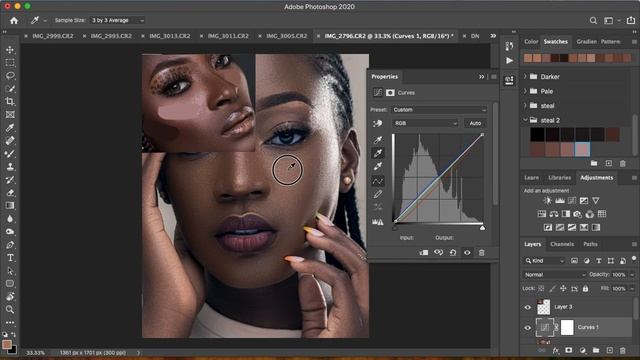 How To Steal Color Grading from Any Image Using Photoshop | Copy Color Grading Tutorial смотреть онлайн