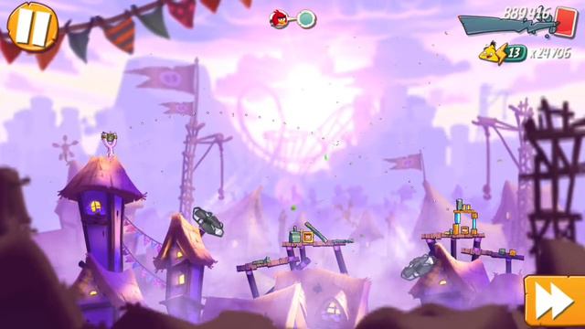 Angry Birds 2 - 17 уровень смотреть онлайн
