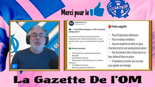 La Gazette de L OM Mercredi 17 Janvier 2024 смотреть онлайн