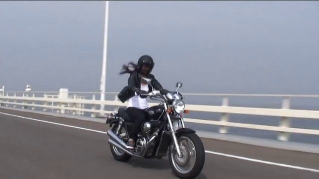 BIKER GIRL　松井美幸　房総ツーリング　美女ライダー　HONDA VRX смотреть онлайн