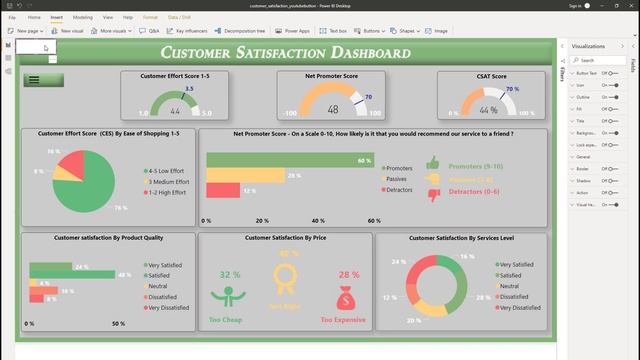How to create buttons in Power BI Desktop to the Next Level. Part 1 смотреть онлайн