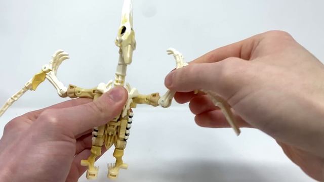 Transformers Kingdom Deluxe Class WINGFINGER & FOSSILIZER COMBINED MODE Review смотреть онлайн