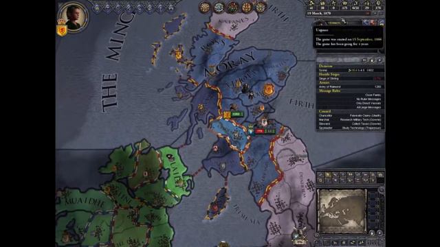 Crusader Kings 2 Scotland No DLC No MODS Part 2 Regency смотреть онлайн