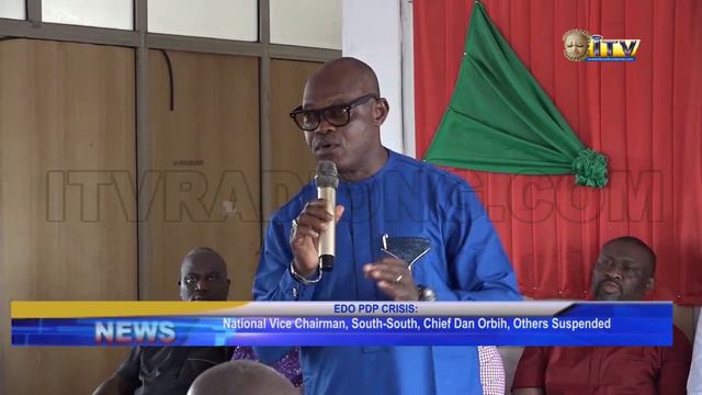 Chief Dan Orbih, others suspended over PDP crisis in Edo смотреть онлайн