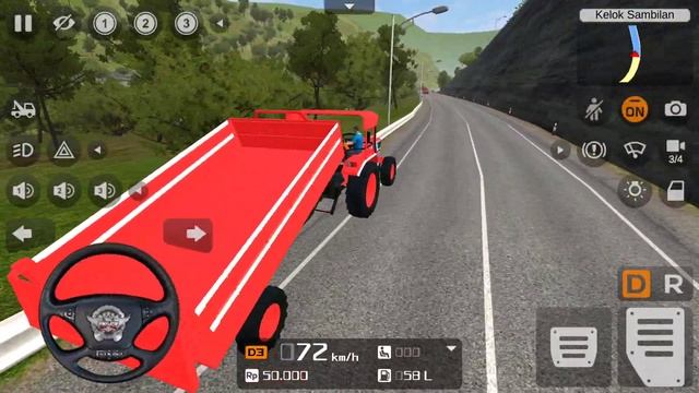 Bussid Heavy Tractor Trolley Driving Mod - Bus Simulator Indonesia #108 - Android Gameplay смотреть онлайн