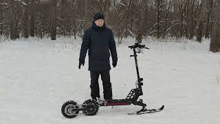 KUGOO G2 PRO. Электроснегокат (Snow version) смотреть онлайн