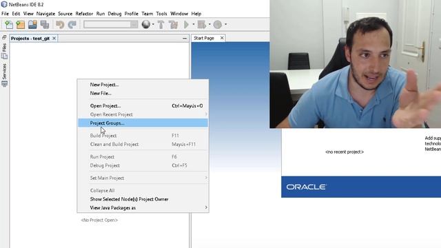 Como clonar proyectos en Github con Netbeans смотреть онлайн