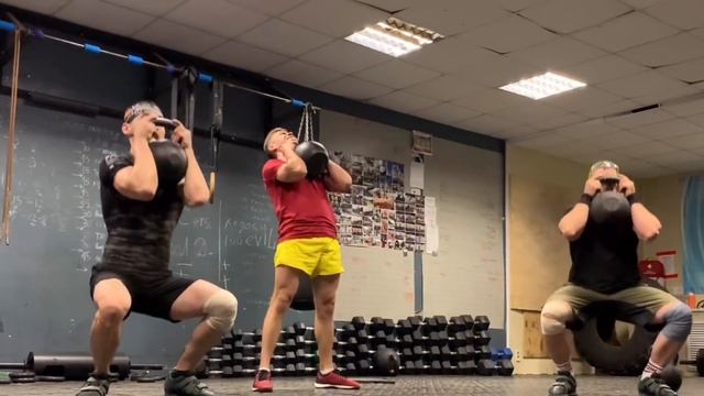 ГиряКа4. EMOM 56 кг - комплекс с тяжёлой гирей. Кроссфит