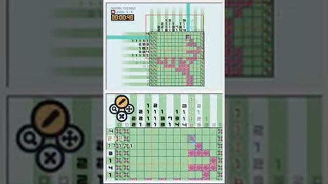 Picross DS - Normal 5-A - Gerbera смотреть онлайн