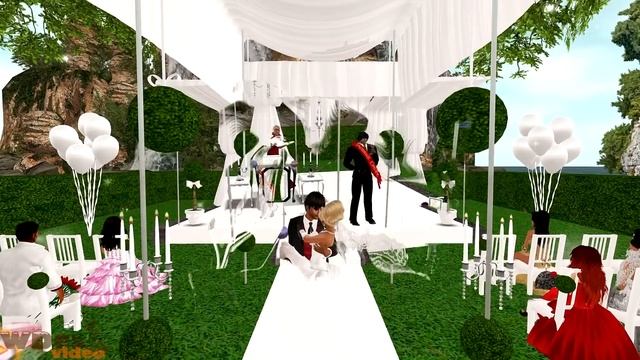 Wedding Second Life. ЗвЁзДнАя Я ДеФаЧкА (vvvsuperstarvvv) & DJ XyJluГаН (mukc) смотреть онлайн