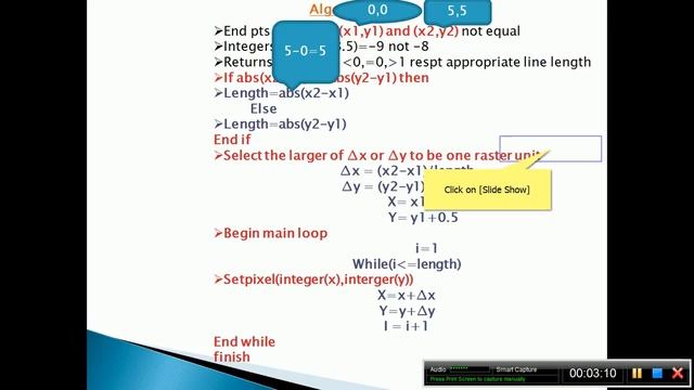 DDA Algorithm смотреть онлайн