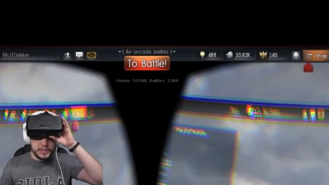 Oculus Rift DK2: War Thunder - Lets shoot down some Nazis! смотреть онлайн
