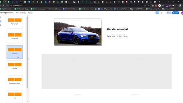 WebPage Builder (Wix Clone) смотреть онлайн