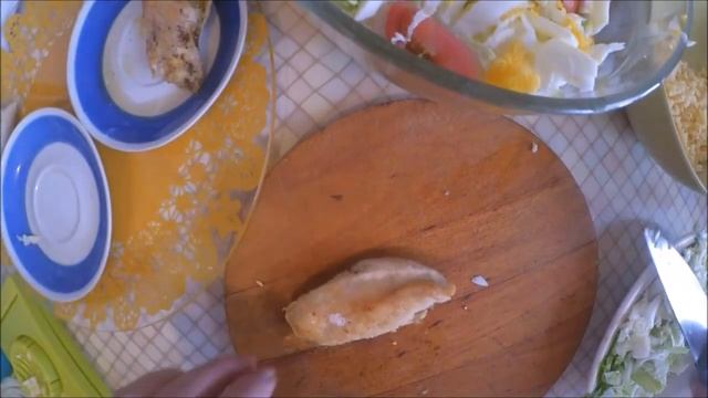 САЛАТ С ПЕКИНСКОЙ КАПУСТОЙ./SALAD WITH PEKING CABBAGE/ смотреть онлайн