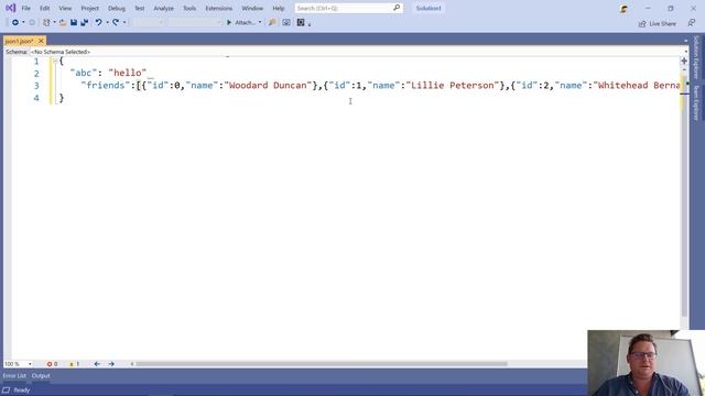 Tips for working with JSON in Visual Studio смотреть онлайн