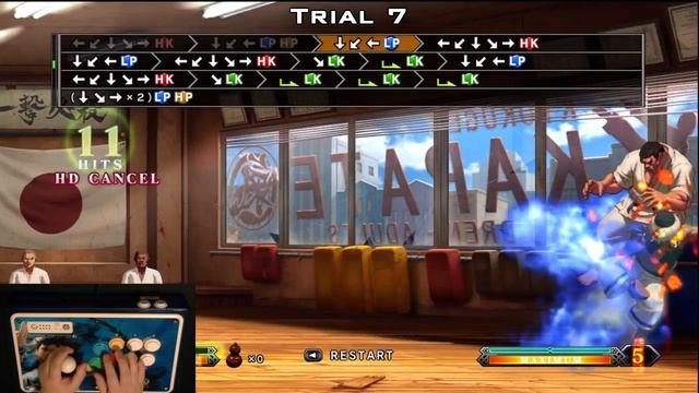 The King of Fighters XIII Trials - Chin Gentsai смотреть онлайн