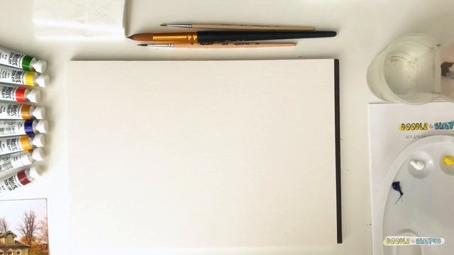 Ирина Павлова - обзор акварельной коробочки Doodle&Sketch DealBox (ноябрь 2018) смотреть онлайн