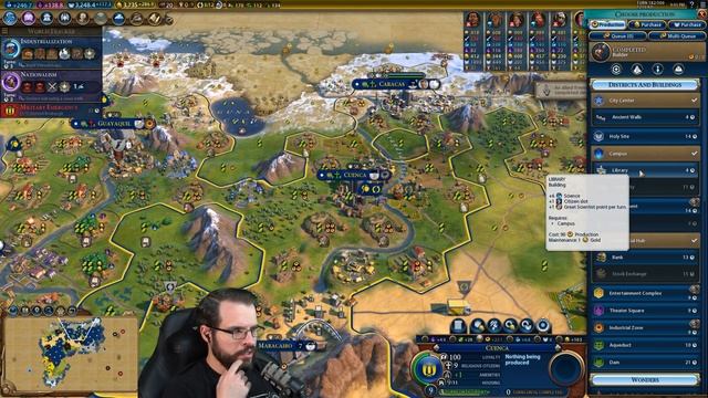 Let's Play: Civ 6 - Gran Colombia (Deity) - Hi-Speed Conquest - Part 16 - New Frontier Pass смотреть онлайн