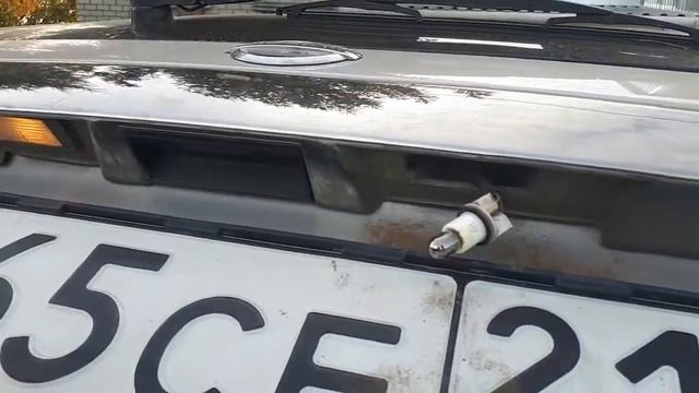 Nissan Xtrail Т-31.Подсветка номера. смотреть онлайн