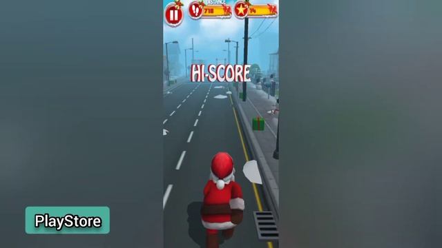 Fun Santa Run Christmas Runner Adventure ⭐⭐⭐⭐⭐ смотреть онлайн